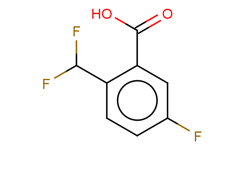 2-(difluoromethyl)-5-fluorobenzoic acid