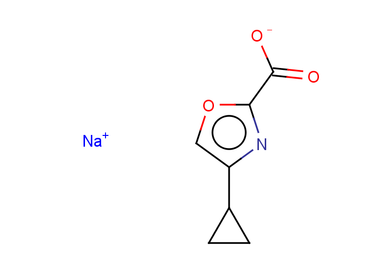 sodium 4-cyclopropyl-1,3-oxazole-2-carboxylate
