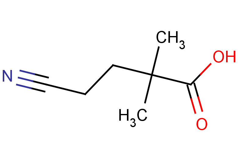 4-cyano-2,2-dimethylbutanoic acid