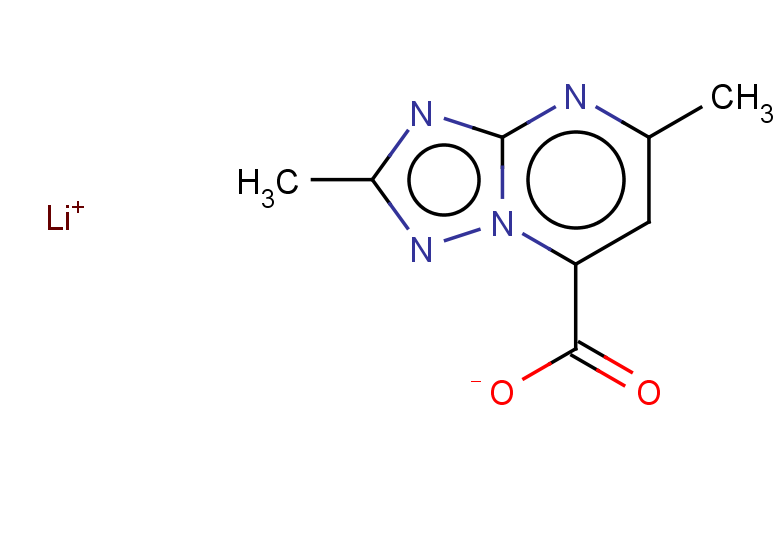 lithium(1+) ion 2,5-dimethyl-[1,2,4]triazolo[1,5-a]pyrimidine-7-carboxylate