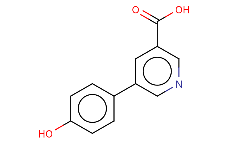 5-(4-hydroxyphenyl)pyridine-3-carboxylic acid