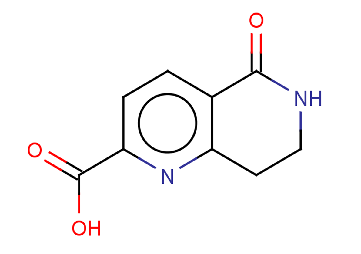 5-oxo-5,6,7,8-tetrahydro-1,6-naphthyridine-2-carboxylic acid