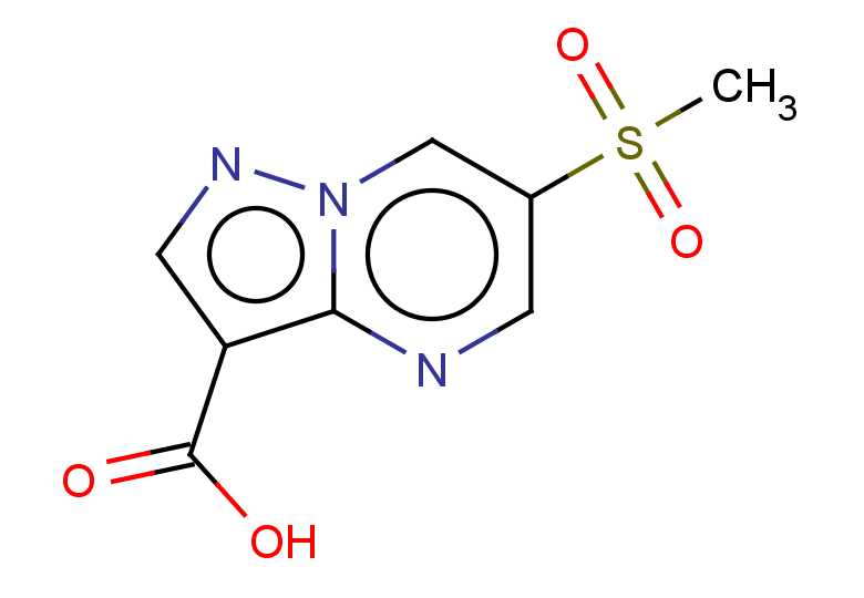 6-methanesulfonylpyrazolo[1,5-a]pyrimidine-3-carboxylic acid