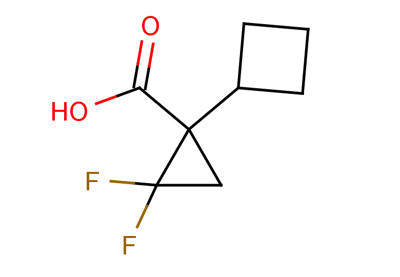 1-cyclobutyl-2,2-difluorocyclopropane-1-carboxylic acid