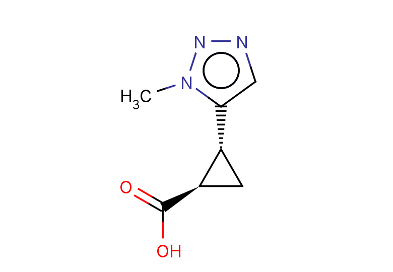 rac-(1R,2R)-2-(1-methyl-1H-1,2,3-triazol-5-yl)cyclopropane-1-carboxylic acid, trans