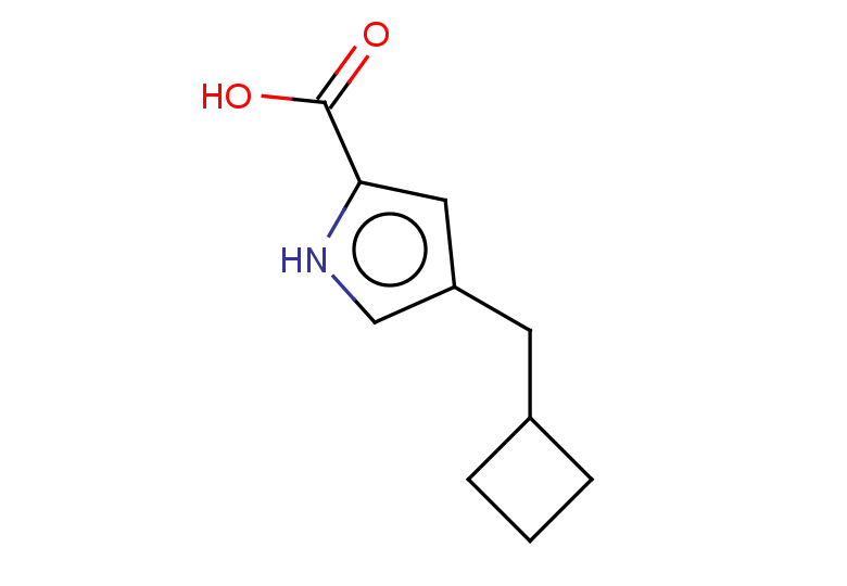 4-(cyclobutylmethyl)-1H-pyrrole-2-carboxylic acid