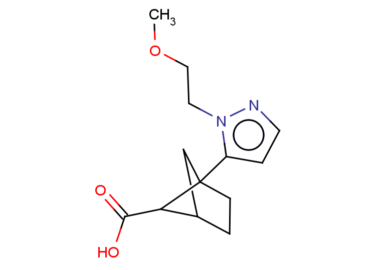 1-[1-(2-methoxyethyl)-1H-pyrazol-5-yl]bicyclo[2.1.1]hexane-5-carboxylic acid