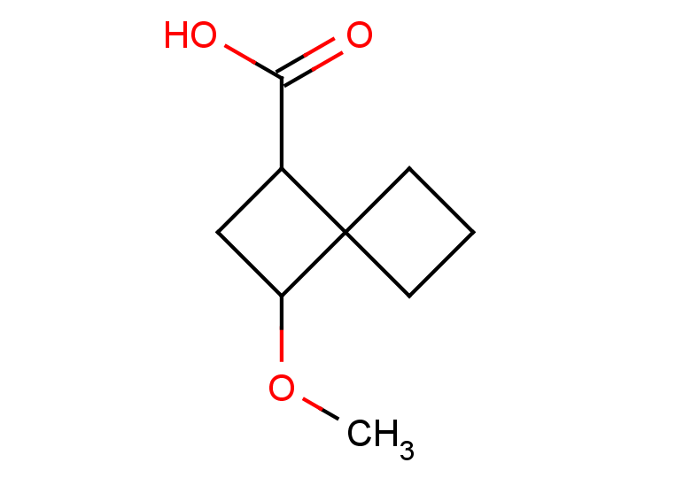 3-methoxyspiro[3.3]heptane-1-carboxylic acid, Mixture of diastereomers