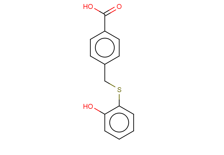 4-{[(2-hydroxyphenyl)sulfanyl]methyl}benzoic acid