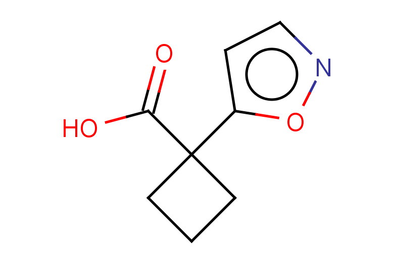 1-(1,2-oxazol-5-yl)cyclobutane-1-carboxylic acid
