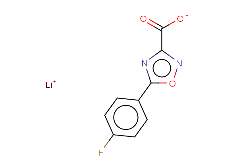 lithium(1+) ion 5-(4-fluorophenyl)-1,2,4-oxadiazole-3-carboxylate