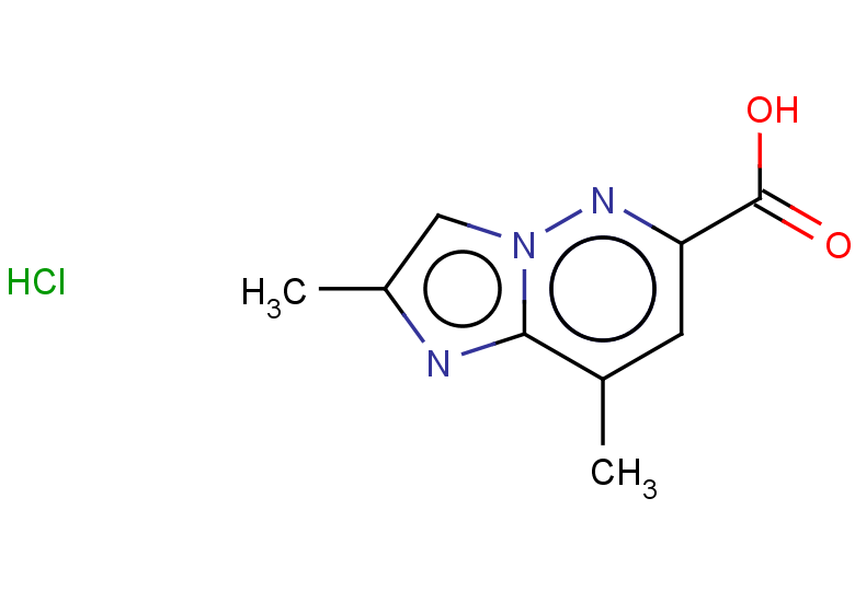 2,8-dimethylimidazo[1,2-b]pyridazine-6-carboxylic acid hydrochloride