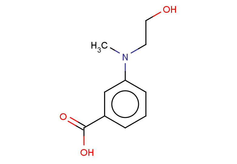 3-[(2-hydroxyethyl)(methyl)amino]benzoic acid