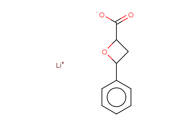lithium 4-phenyloxetane-2-carboxylate