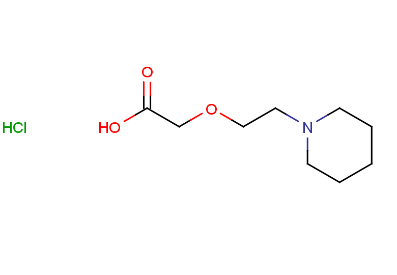 2-[2-(piperidin-1-yl)ethoxy]acetic acid hydrochloride