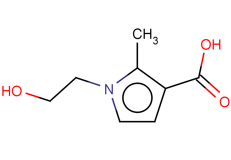 1-(2-hydroxyethyl)-2-methyl-1H-pyrrole-3-carboxylic acid