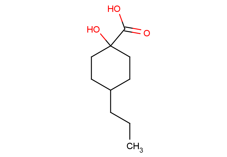 1-hydroxy-4-propylcyclohexane-1-carboxylic acid