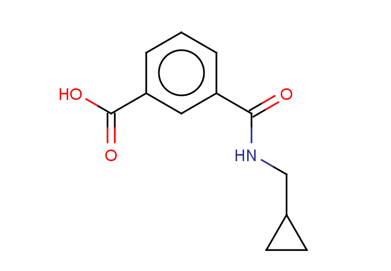3-[(cyclopropylmethyl)carbamoyl]benzoic acid