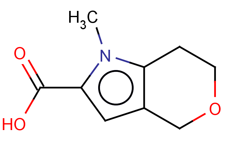 1-methyl-1H,4H,6H,7H-pyrano[4,3-b]pyrrole-2-carboxylic acid