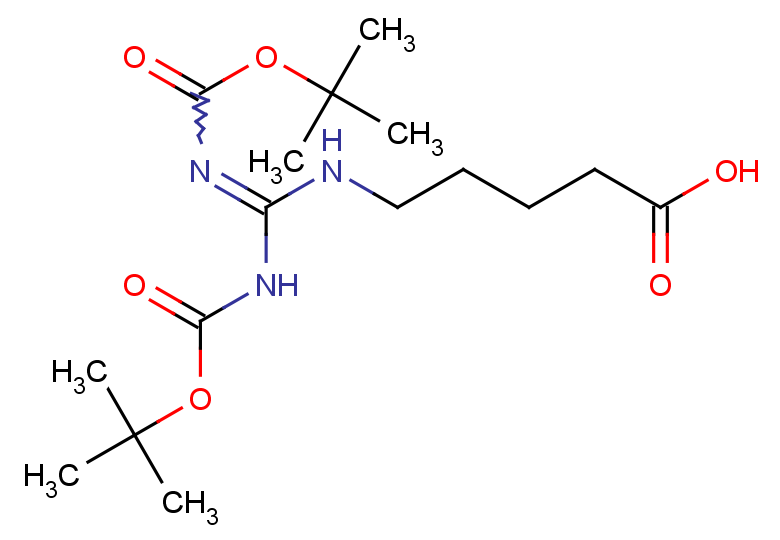 5-[({[(tert-butoxy)carbonyl]amino}({[(tert-butoxy)carbonyl]imino})methyl)amino]pentanoic acid