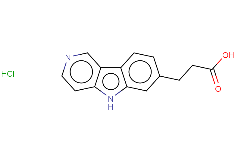 3-{5H-pyrido[4,3-b]indol-7-yl}propanoic acid hydrochloride