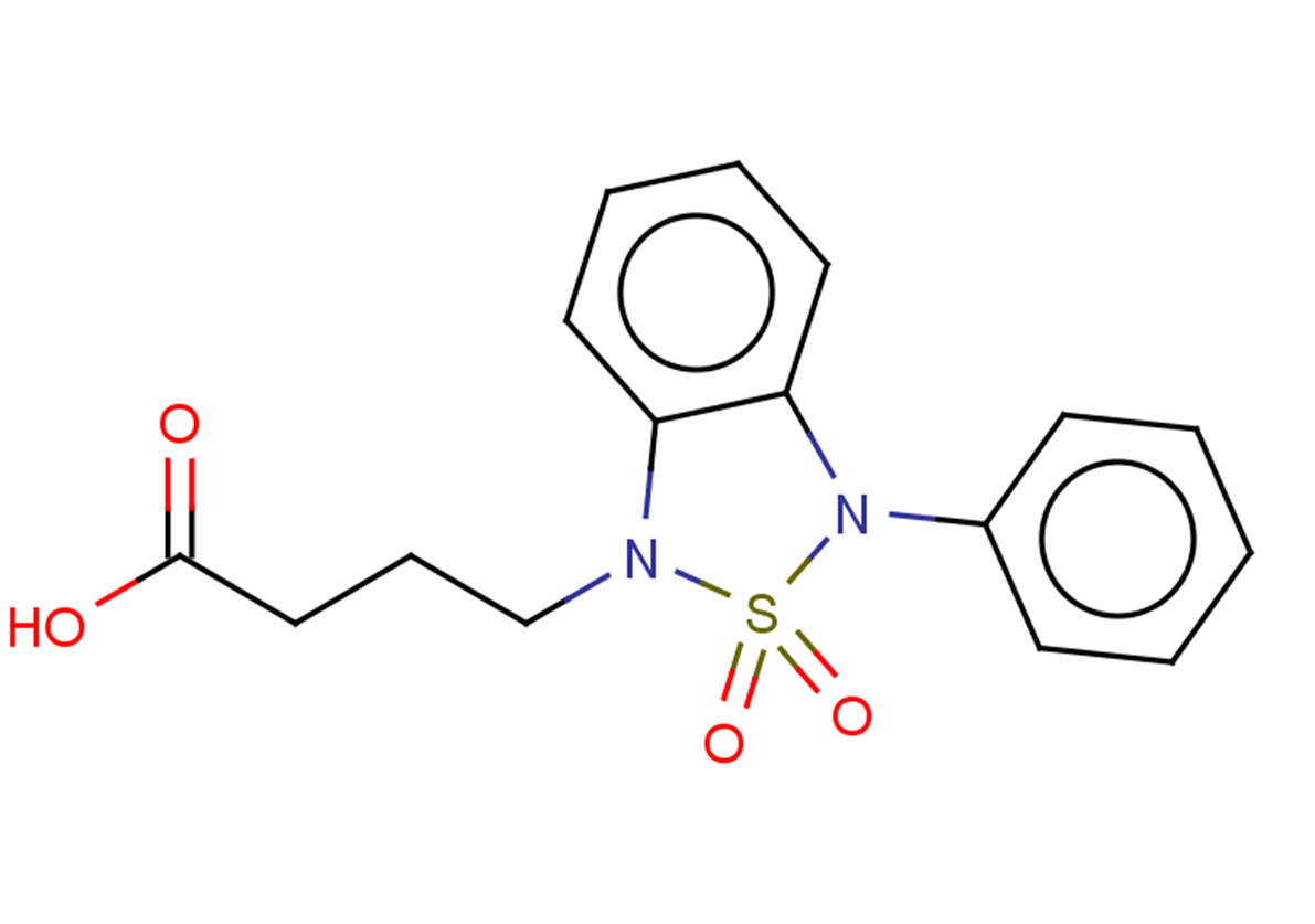 4-(2,2-dioxo-3-phenyl-1,3-dihydro-2,1,3-benzothiadiazol-1-yl)butanoic acid