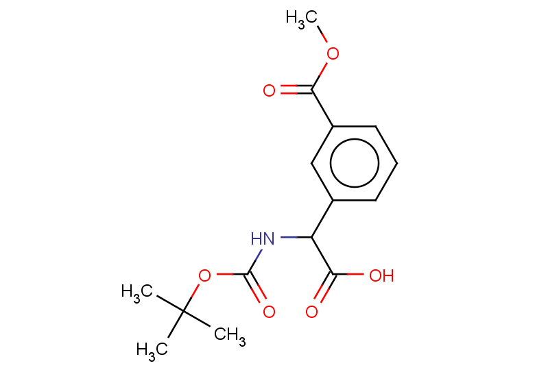 2-{[(tert-butoxy)carbonyl]amino}-2-[3-(methoxycarbonyl)phenyl]acetic acid