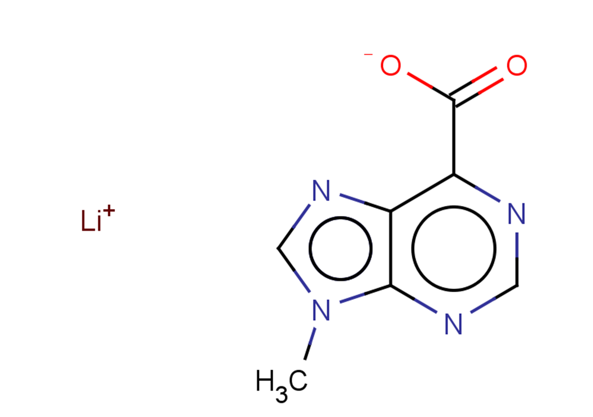 lithium 9-methyl-9H-purine-6-carboxylate