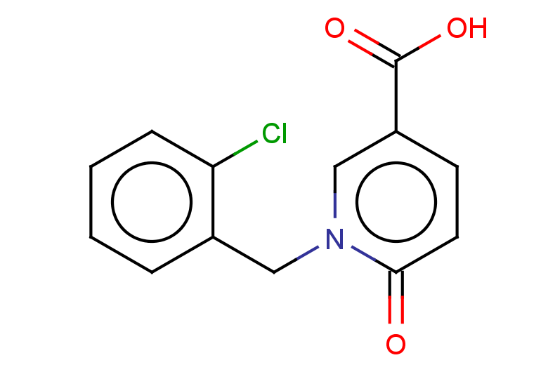 1-[(2-chlorophenyl)methyl]-6-oxo-1,6-dihydropyridine-3-carboxylic acid