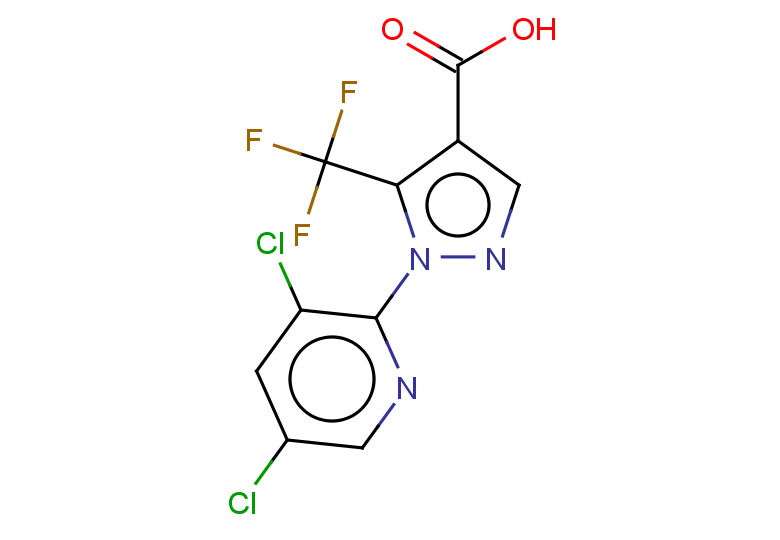 1-(3,5-dichloropyridin-2-yl)-5-(trifluoromethyl)-1H-pyrazole-4-carboxylic acid
