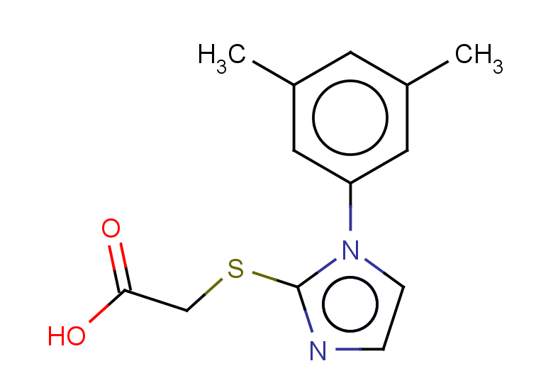 2-{[1-(3,5-dimethylphenyl)-1H-imidazol-2-yl]sulfanyl}acetic acid