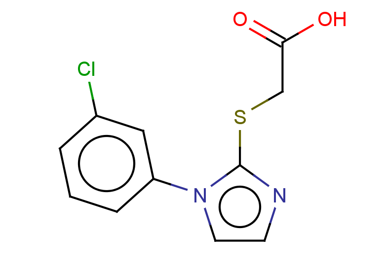 2-{[1-(3-chlorophenyl)-1H-imidazol-2-yl]sulfanyl}acetic acid