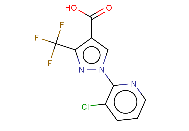 1-(3-chloropyridin-2-yl)-3-(trifluoromethyl)-1H-pyrazole-4-carboxylic acid