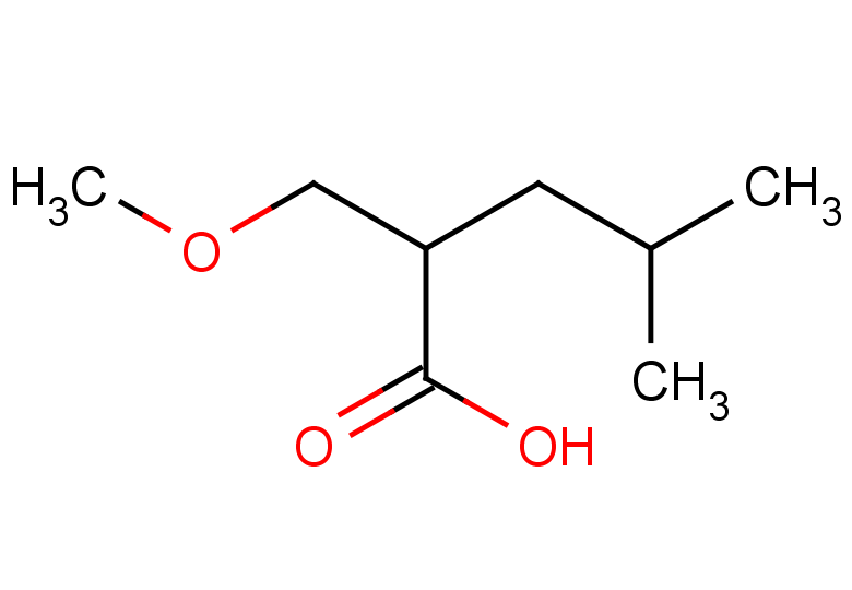 2-(methoxymethyl)-4-methylpentanoic acid