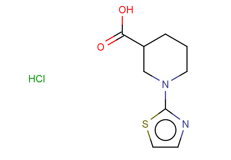 1-(1,3-thiazol-2-yl)piperidine-3-carboxylic acid hydrochloride