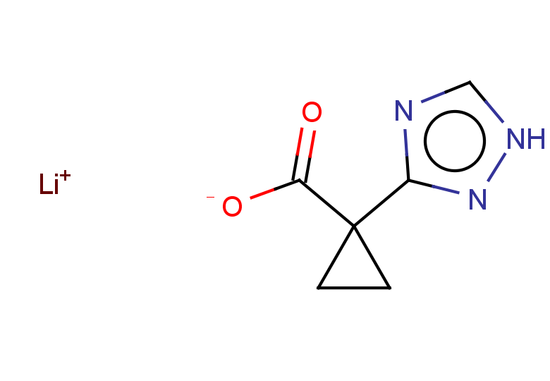 lithium(1+) ion 1-(1H-1,2,4-triazol-3-yl)cyclopropane-1-carboxylate