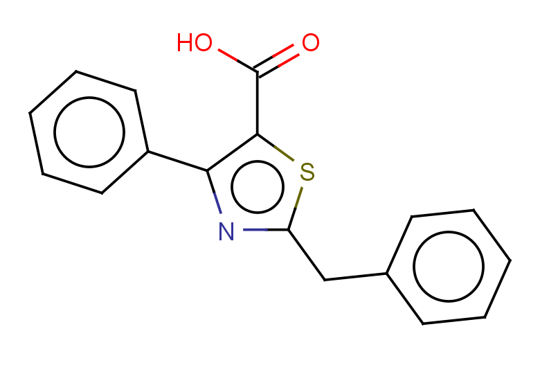 2-benzyl-4-phenyl-1,3-thiazole-5-carboxylic acid