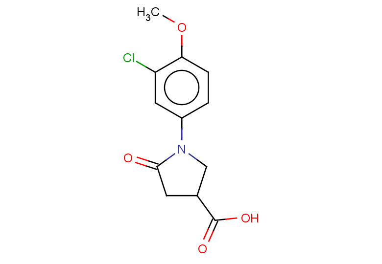 1-(3-chloro-4-methoxyphenyl)-5-oxopyrrolidine-3-carboxylic acid