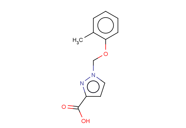 1-(2-methylphenoxymethyl)-1H-pyrazole-3-carboxylic acid