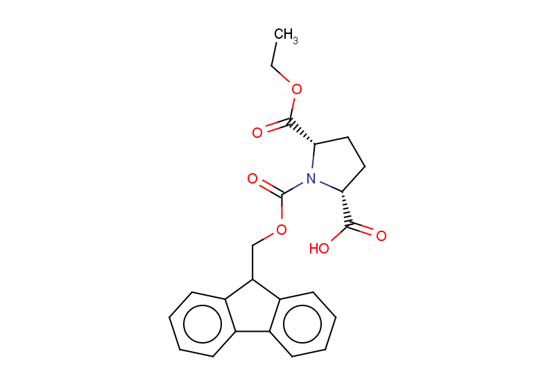 rac-(2R,5S)-5-(ethoxycarbonyl)-1-{[(9H-fluoren-9-yl)methoxy]carbonyl}pyrrolidine-2-carboxylic acid, cis