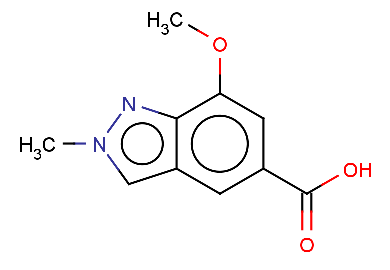 7-methoxy-2-methyl-2H-indazole-5-carboxylic acid