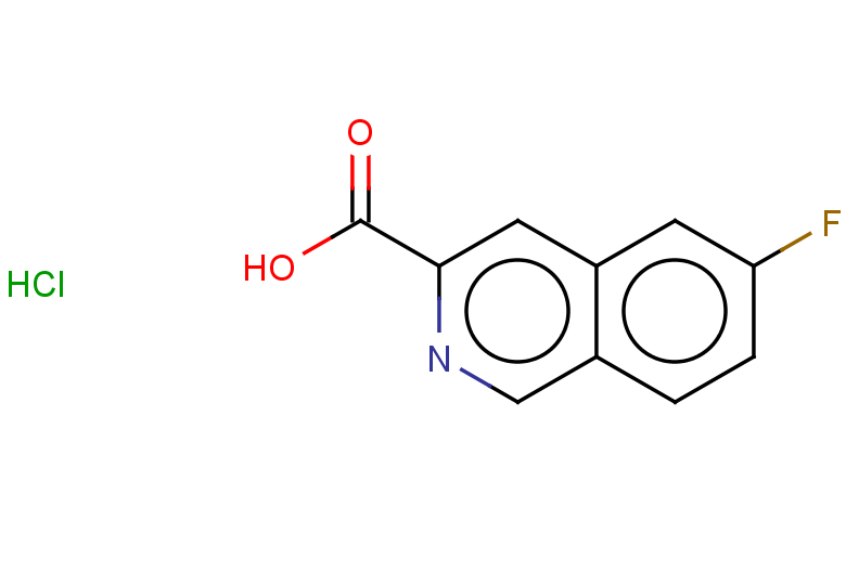 6-fluoroisoquinoline-3-carboxylic acid hydrochloride