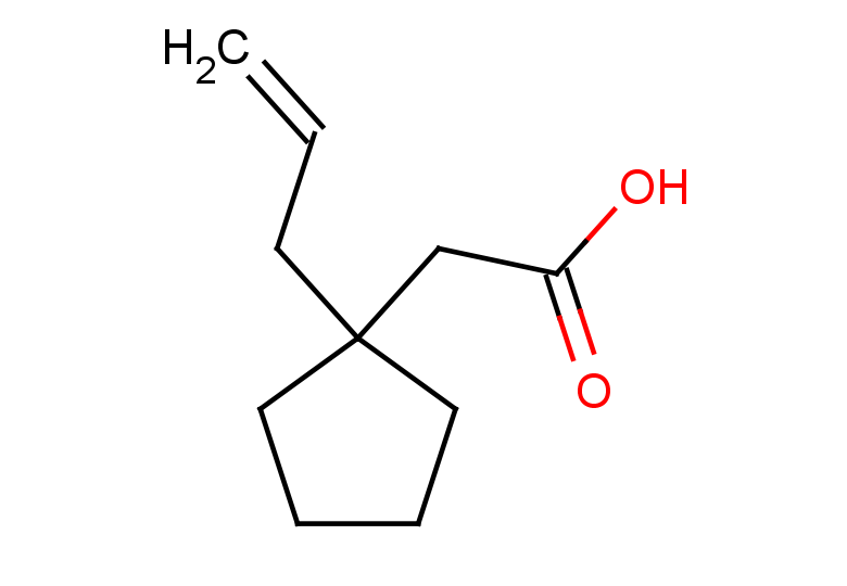 2-[1-(prop-2-en-1-yl)cyclopentyl]acetic acid