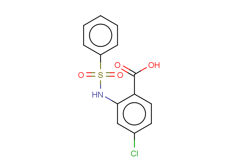 2-benzenesulfonamido-4-chlorobenzoic acid