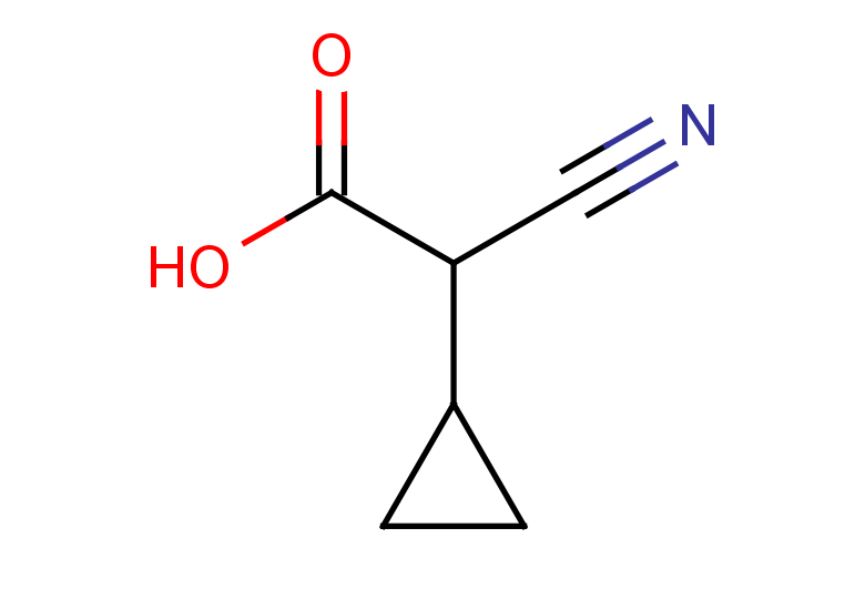 2-cyano-2-cyclopropylacetic acid