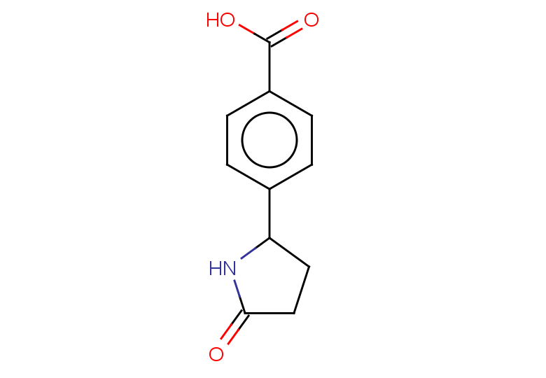 4-(5-oxopyrrolidin-2-yl)benzoic acid
