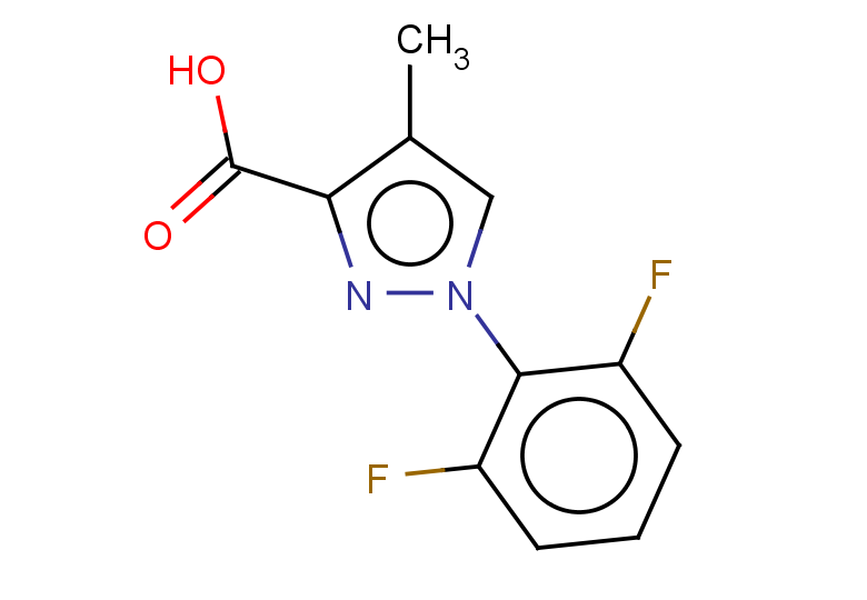 1-(2,6-difluorophenyl)-4-methyl-1H-pyrazole-3-carboxylic acid