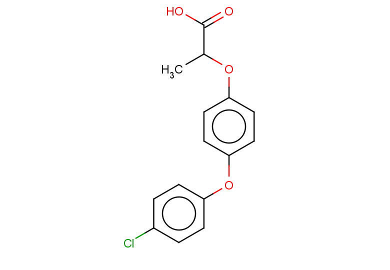 2-[4-(4-chlorophenoxy)phenoxy]propanoic acid