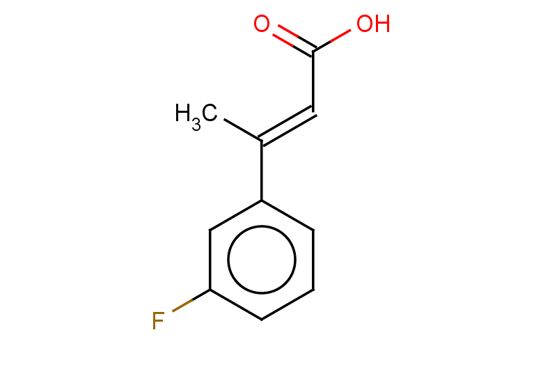 (2E)-3-(3-fluorophenyl)but-2-enoic acid