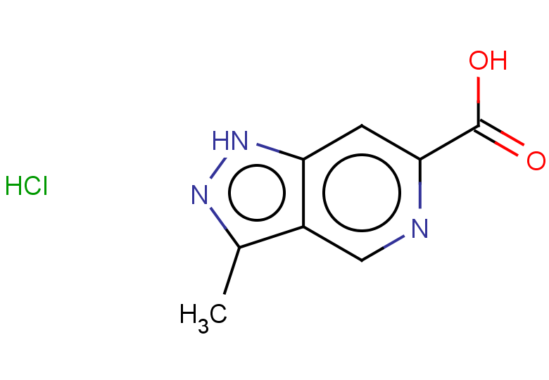3-methyl-1H-pyrazolo[4,3-c]pyridine-6-carboxylic acid hydrochloride